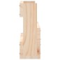 vidaXL Wand-Schuhregale 2 Stk. 59x9x23 cm Massivholz Kiefer vidaXL Wand-Schuhregale 2 Stk. 59x9x23 cm Massivholz Kiefer