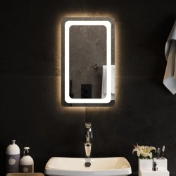 vidaXL LED-Badspiegel 30x50 cm