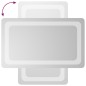 vidaXL LED-Badspiegel 30x50 cm vidaXL LED-Badspiegel 30x50 cm