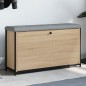 vidaXL Schuhbank mit Klappe Sonoma-Eiche 102x32x56 cm vidaXL Schuhbank mit Klappe Sonoma-Eiche 102x32x56 cm