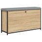vidaXL Schuhbank mit Klappe Sonoma-Eiche 102x32x56 cm vidaXL Schuhbank mit Klappe Sonoma-Eiche 102x32x56 cm