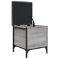 vidaXL Sitzbank mit Stauraum Grau Sonoma 42x42x45 cm Holzwerkstoff vidaXL Sitzbank mit Stauraum Grau Sonoma 42x42x45 cm Holzwerkstoff