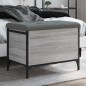 vidaXL Sitzbank mit Stauraum Grau Sonoma 62x42x45 cm Holzwerkstoff vidaXL Sitzbank mit Stauraum Grau Sonoma 62x42x45 cm Holzwerkstoff