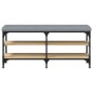 vidaXL Schuhbank Sonoma-Eiche 102x32x47 cm Holzwerkstoff vidaXL Schuhbank Sonoma-Eiche 102x32x47 cm Holzwerkstoff