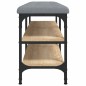 vidaXL Schuhbank Sonoma-Eiche 102x32x47 cm Holzwerkstoff vidaXL Schuhbank Sonoma-Eiche 102x32x47 cm Holzwerkstoff