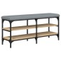 vidaXL Schuhbank Sonoma-Eiche 102x32x47 cm Holzwerkstoff vidaXL Schuhbank Sonoma-Eiche 102x32x47 cm Holzwerkstoff