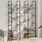vidaXL Bücherregal Sonoma-Eiche 127,5x28,5x172,5 cm Holzwerkstoff vidaXL Bücherregal Sonoma-Eiche 127,5x28,5x172,5 cm Holzwerkstoff