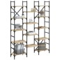 vidaXL Bücherregal Sonoma-Eiche 127,5x28,5x172,5 cm Holzwerkstoff vidaXL Bücherregal Sonoma-Eiche 127,5x28,5x172,5 cm Holzwerkstoff
