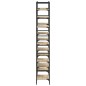 vidaXL Bücherregal Sonoma-Eiche 127,5x28,5x172,5 cm Holzwerkstoff vidaXL Bücherregal Sonoma-Eiche 127,5x28,5x172,5 cm Holzwerkstoff