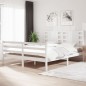 vidaXL Massivholzbett ohne Matratze Weiß 160x200 Kiefernholz vidaXL Massivholzbett ohne Matratze Weiß 160x200 Kiefernholz