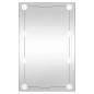 vidaXL Wandspiegel mit LED-Leuchten 40x60 cm Glas Rechteckig vidaXL Wandspiegel mit LED-Leuchten 40x60 cm Glas Rechteckig