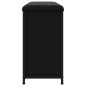 vidaXL Schuhbank mit Klappe Schwarz 82x32x56 cm vidaXL Schuhbank mit Klappe Schwarz 82x32x56 cm