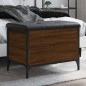 vidaXL Sitzbank mit Stauraum Braun Eiche 62x42x45 cm Holzwerkstoff vidaXL Sitzbank mit Stauraum Braun Eiche 62x42x45 cm Holzwerkstoff