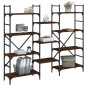 vidaXL Bücherregal Braun Eichen-Optik 160x28,5x136,5 cm Holzwerkstoff vidaXL Bücherregal Braun Eichen-Optik 160x28,5x136,5 cm Holzwerkstoff