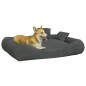 vidaXL Hundebett mit Kissen Dunkelgrau 89x75x19 cm Oxford-Gewebe vidaXL Hundebett mit Kissen Dunkelgrau 89x75x19 cm Oxford-Gewebe