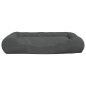 vidaXL Hundebett mit Kissen Dunkelgrau 89x75x19 cm Oxford-Gewebe vidaXL Hundebett mit Kissen Dunkelgrau 89x75x19 cm Oxford-Gewebe