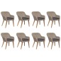 9-tlg. Garten-Essgruppe Poly Rattan Braun 9-tlg. Garten-Essgruppe Poly Rattan Braun