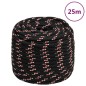 vidaXL Bootsseil Schwarz 16 mm 25 m Polypropylen vidaXL Bootsseil Schwarz 16 mm 25 m Polypropylen
