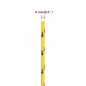 vidaXL Bootsseil Gelb 6 mm 500 m Polypropylen vidaXL Bootsseil Gelb 6 mm 500 m Polypropylen