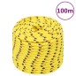 vidaXL Bootsseil Gelb 12 mm 100 m Polypropylen vidaXL Bootsseil Gelb 12 mm 100 m Polypropylen