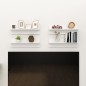 vidaXL Wandregale 4 Stk. Weiß 60x11,5x18 cm Holzwerkstoff vidaXL Wandregale 4 Stk. Weiß 60x11,5x18 cm Holzwerkstoff