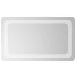 vidaXL LED-Badspiegel 50x30 cm