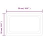 vidaXL LED-Badspiegel 50x30 cm vidaXL LED-Badspiegel 50x30 cm