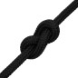 vidaXL Bootsseil Schwarz 18 mm 25 m Polypropylen vidaXL Bootsseil Schwarz 18 mm 25 m Polypropylen