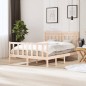 vidaXL Massivholzbett 135x190 cm vidaXL Massivholzbett 135x190 cm