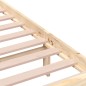 vidaXL Massivholzbett 135x190 cm vidaXL Massivholzbett 135x190 cm