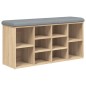 vidaXL Schuhbank Sonoma-Eiche 102x32x50 cm Holzwerkstoff vidaXL Schuhbank Sonoma-Eiche 102x32x50 cm Holzwerkstoff