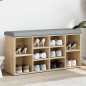 vidaXL Schuhbank Sonoma-Eiche 102x32x50 cm Holzwerkstoff vidaXL Schuhbank Sonoma-Eiche 102x32x50 cm Holzwerkstoff