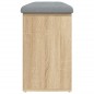 vidaXL Schuhbank Sonoma-Eiche 102x32x50 cm Holzwerkstoff vidaXL Schuhbank Sonoma-Eiche 102x32x50 cm Holzwerkstoff