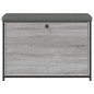 vidaXL Schuhbank mit Klappe Grau Sonoma 82x32x56 cm vidaXL Schuhbank mit Klappe Grau Sonoma 82x32x56 cm