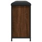 vidaXL Schuhbank mit Klappe Braun Eichen-Optik 102x32x56 cm vidaXL Schuhbank mit Klappe Braun Eichen-Optik 102x32x56 cm