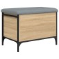 vidaXL Sitzbank mit Stauraum Sonoma-Eiche 62x42x45 cm Holzwerkstoff vidaXL Sitzbank mit Stauraum Sonoma-Eiche 62x42x45 cm Holzwerkstoff