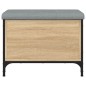 vidaXL Sitzbank mit Stauraum Sonoma-Eiche 62x42x45 cm Holzwerkstoff vidaXL Sitzbank mit Stauraum Sonoma-Eiche 62x42x45 cm Holzwerkstoff