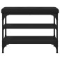 vidaXL Schuhbank Schwarz 62x32x47 cm Holzwerkstoff vidaXL Schuhbank Schwarz 62x32x47 cm Holzwerkstoff