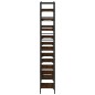 vidaXL Bücherregal Braun Eichen-Optik 127,5x28,5x172,5cm Holzwerkstoff vidaXL Bücherregal Braun Eichen-Optik 127,5x28,5x172,5cm Holzwerkstoff