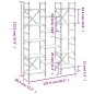 vidaXL Bücherregal Braun Eichen-Optik 127,5x28,5x172,5cm Holzwerkstoff vidaXL Bücherregal Braun Eichen-Optik 127,5x28,5x172,5cm Holzwerkstoff