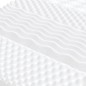 vidaXL Tagesbett Ausziehbar mit Matratzen Creme 80x200 cm Stoff vidaXL Tagesbett Ausziehbar mit Matratzen Creme 80x200 cm Stoff