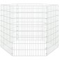 vidaXL Kaninchenkäfig 6 Paneele 54x80 cm Verzinktes Eisen vidaXL Kaninchenkäfig 6 Paneele 54x80 cm Verzinktes Eisen