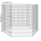 vidaXL Kaninchenkäfig 6 Paneele 54x80 cm Verzinktes Eisen vidaXL Kaninchenkäfig 6 Paneele 54x80 cm Verzinktes Eisen