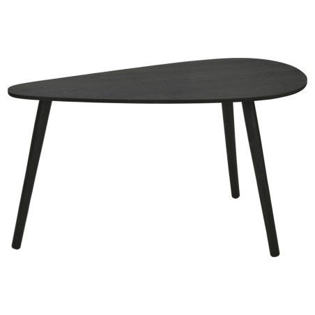 Home&Styling 2-tlg. Beistelltisch-Set Tropfenform Schwarz