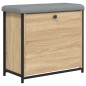 vidaXL Schuhbank mit Klappe Sonoma-Eiche 62x32x56 cm vidaXL Schuhbank mit Klappe Sonoma-Eiche 62x32x56 cm
