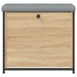 vidaXL Schuhbank mit Klappe Sonoma-Eiche 62x32x56 cm vidaXL Schuhbank mit Klappe Sonoma-Eiche 62x32x56 cm