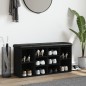vidaXL Schuhbank Schwarz 102x32x50 cm Holzwerkstoff vidaXL Schuhbank Schwarz 102x32x50 cm Holzwerkstoff