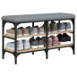 vidaXL Schuhbank Sonoma-Eiche 82x32x47 cm Holzwerkstoff vidaXL Schuhbank Sonoma-Eiche 82x32x47 cm Holzwerkstoff