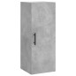 vidaXL Highboard Betongrau 34,5x34x180 cm Holzwerkstoff vidaXL Highboard Betongrau 34,5x34x180 cm Holzwerkstoff