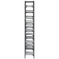 vidaXL Bücherregal Grau Sonoma 127,5x28,5x172,5 cm Holzwerkstoff vidaXL Bücherregal Grau Sonoma 127,5x28,5x172,5 cm Holzwerkstoff